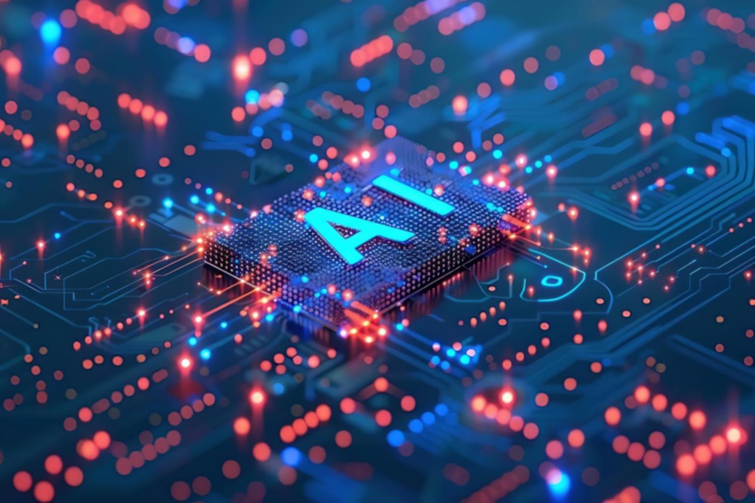 Analityk finansowy przeglądający automatycznie wygenerowany raport AI na ekranie komputera